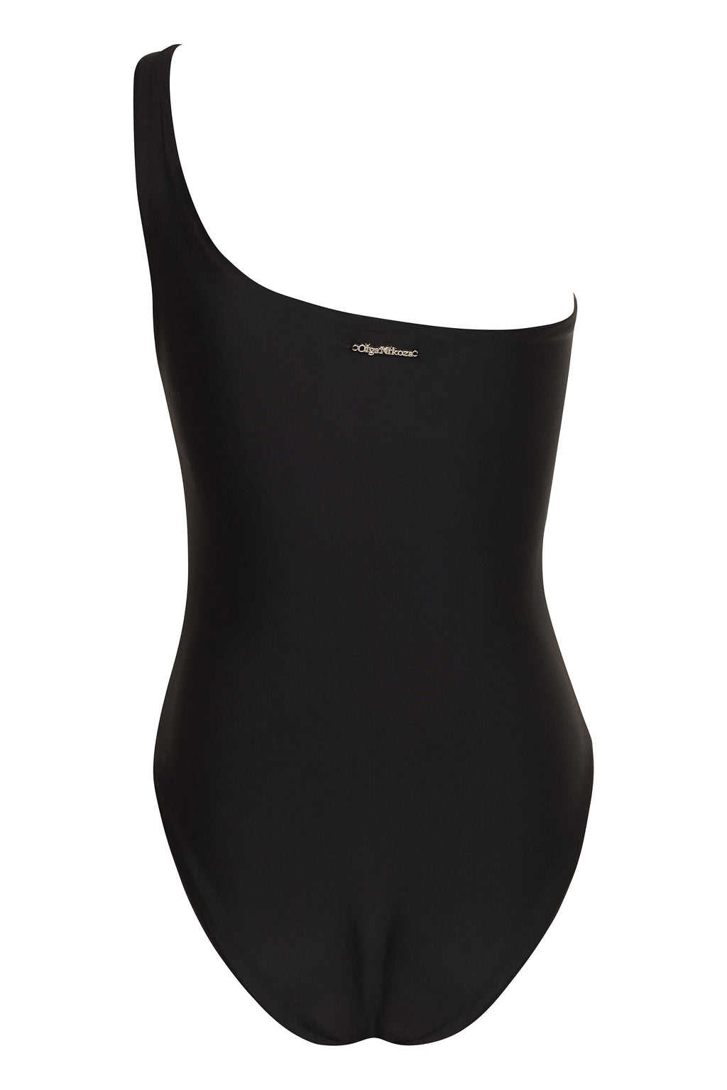 Vanda - Black One Shoulder Style Swimsuit NIKOZA