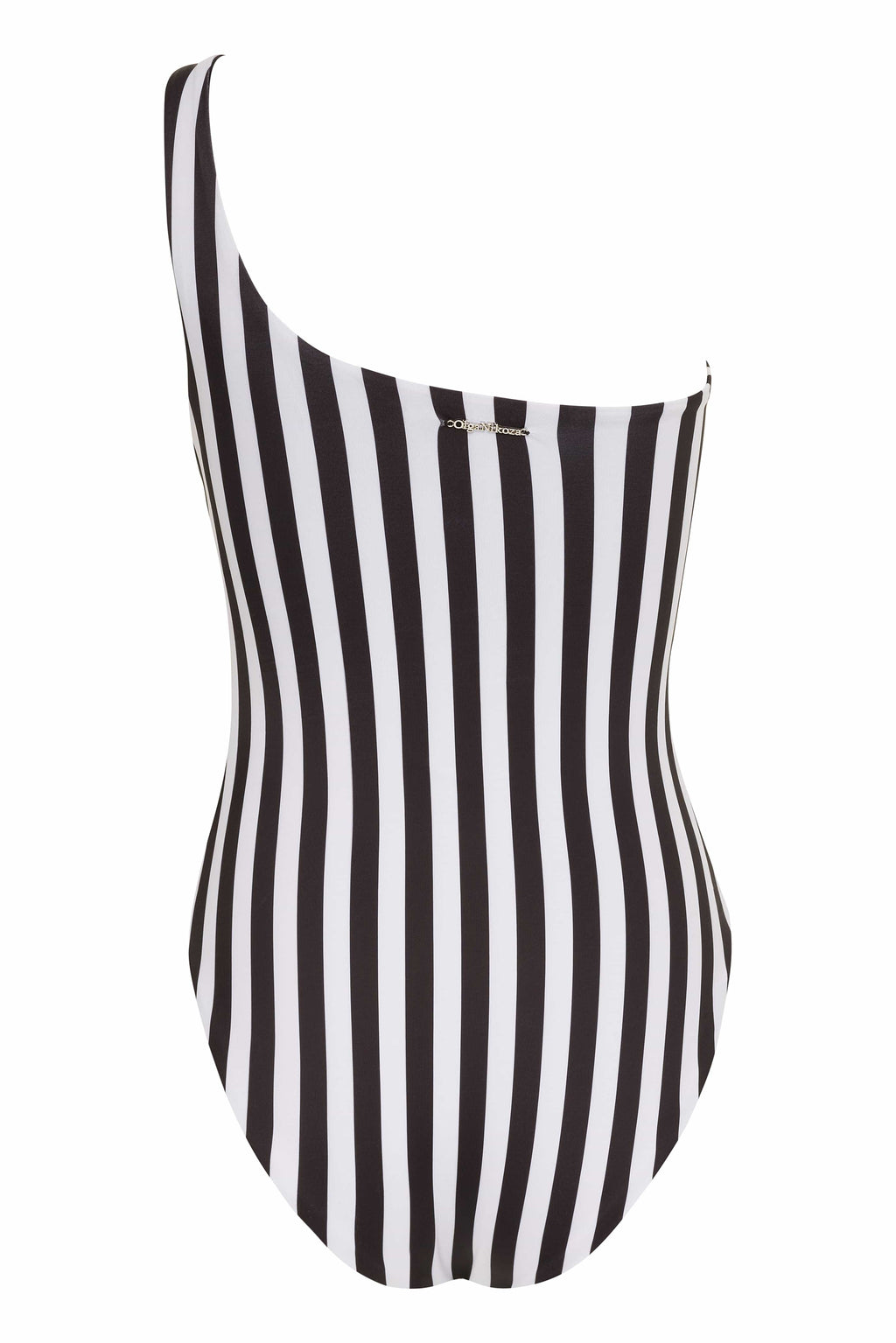 Vanda - White One Shoulder Style Swimsuit NIKOZA