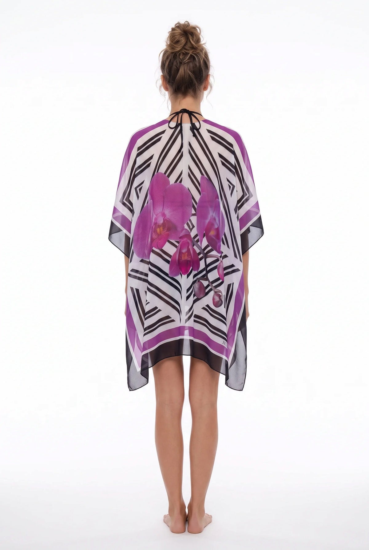 Phalaenopsis Tunic-100% Silk
