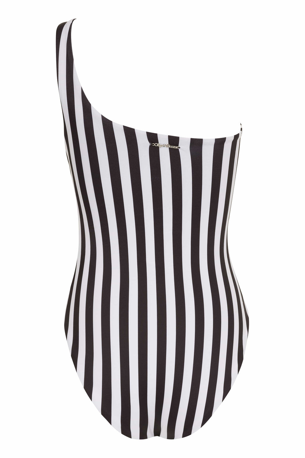 Vanda - Fuchsia One Shoulder Style Swimsuit NIKOZA