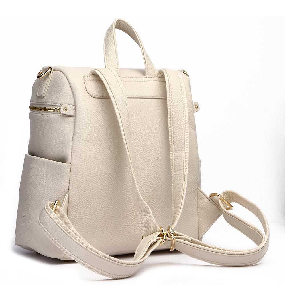 Petit Diaper Bag Pearl White Luli Bebe