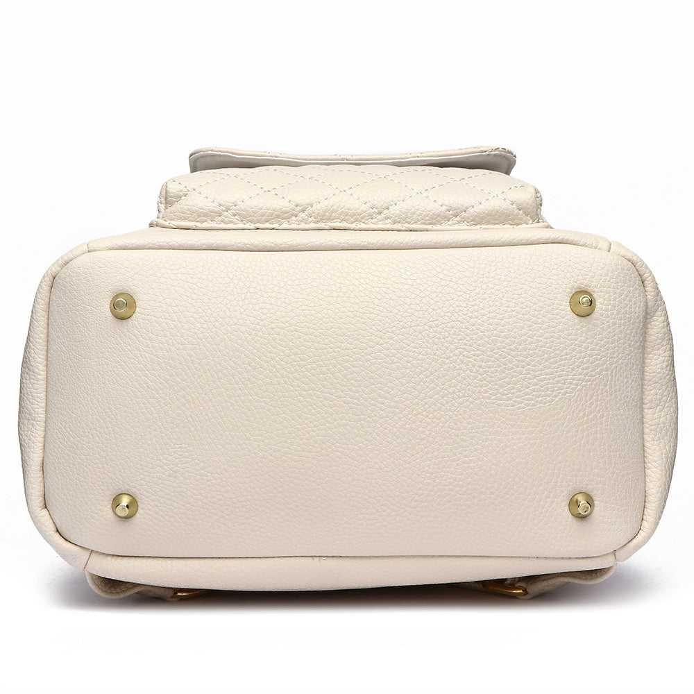 Petit Diaper Bag Pearl White Luli Bebe