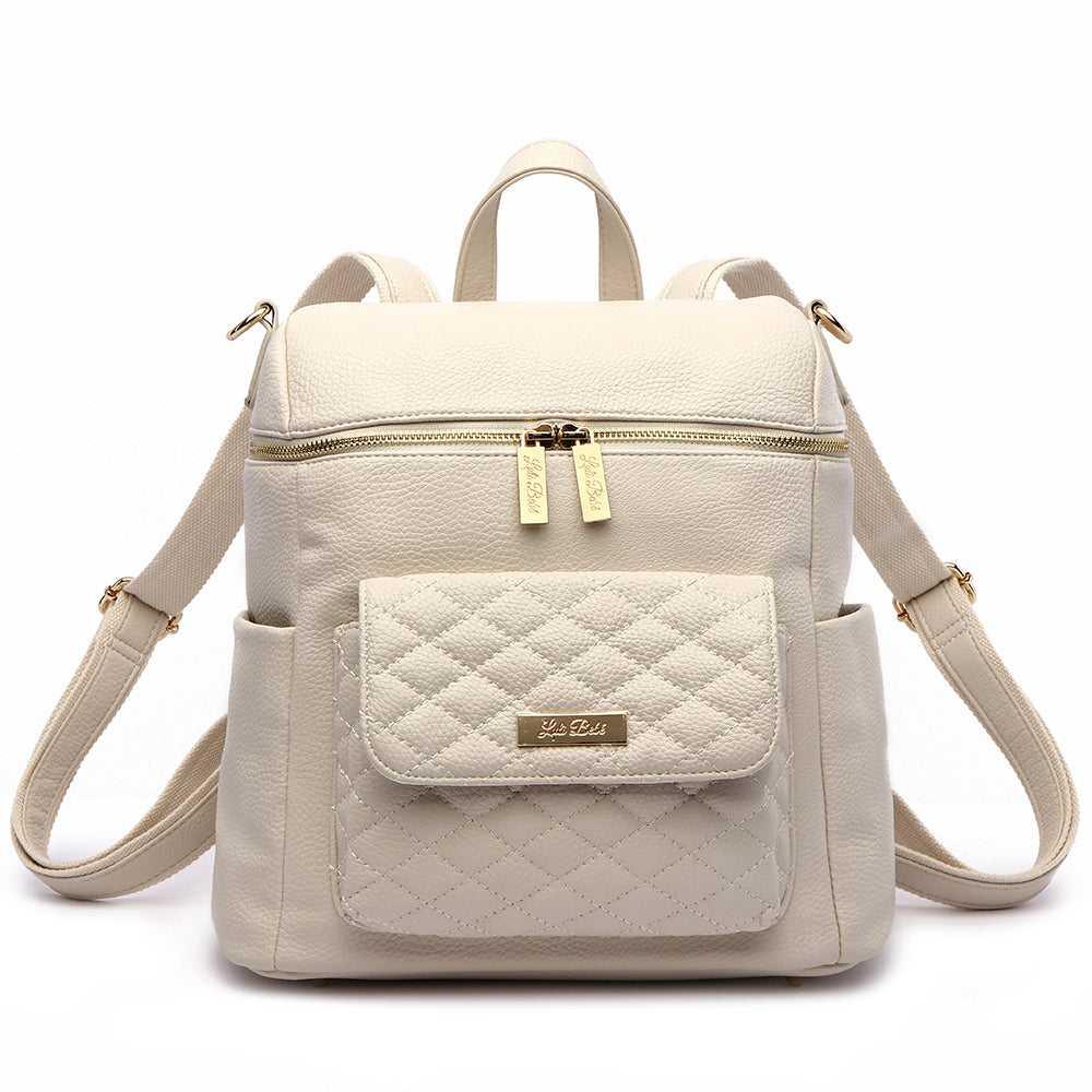 Petit Diaper Bag Pearl White Luli Bebe