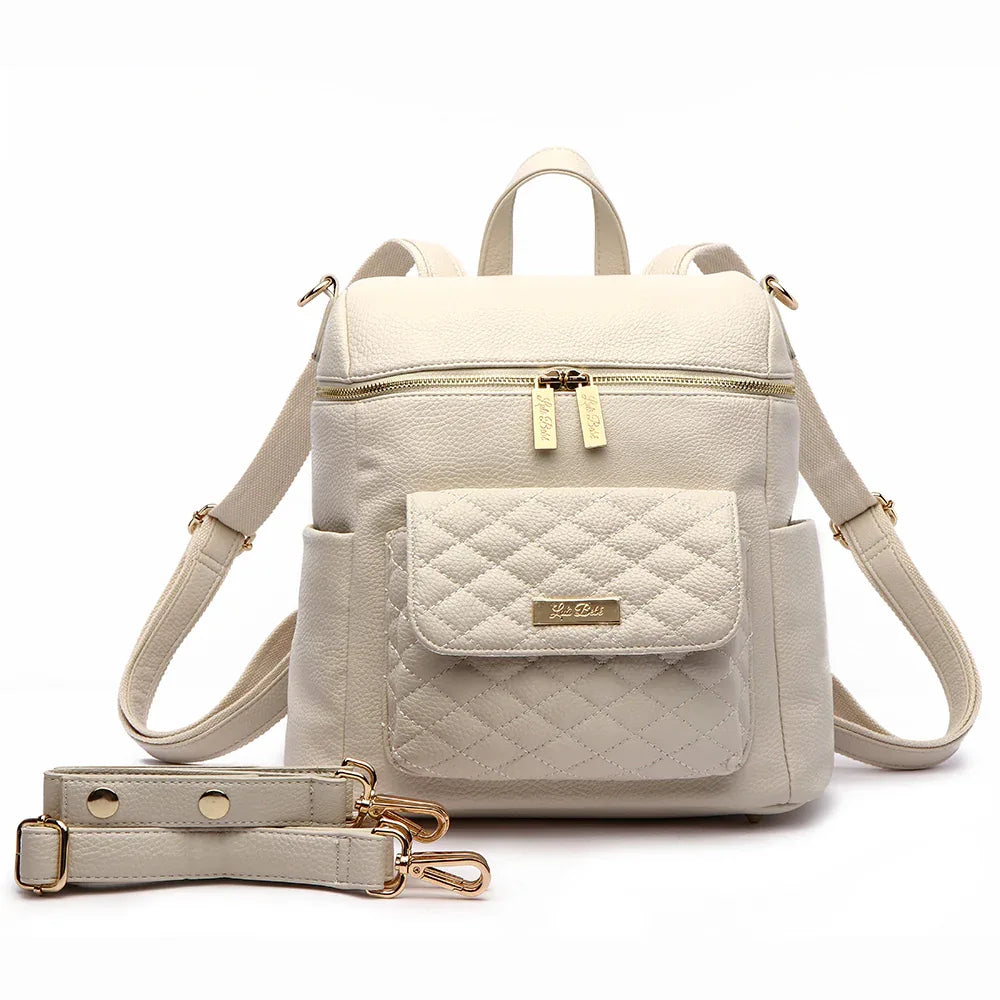 Petit Diaper Bag Pearl White Luli Bebe