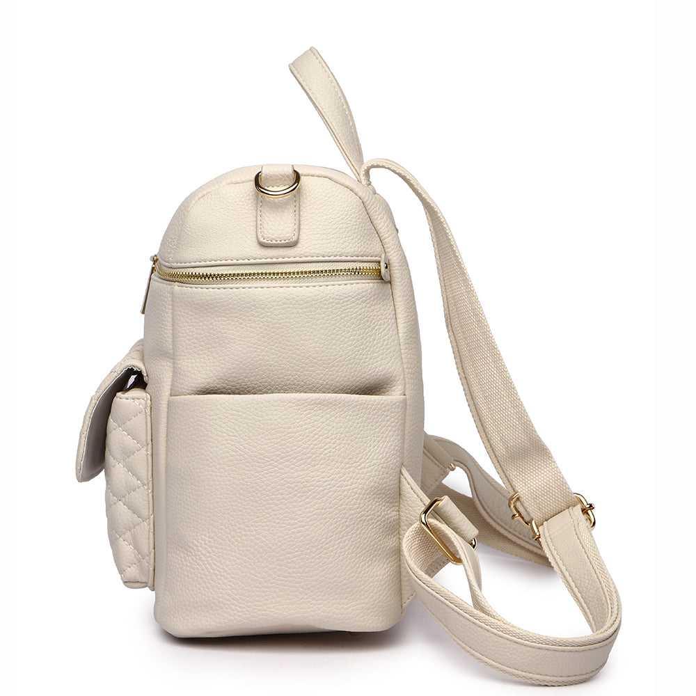 Petit Diaper Bag Pearl White Luli Bebe