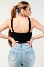 Soft Scuba Bodysuit – Sleek, Stretchy, and Stunning Bella Moda Latina