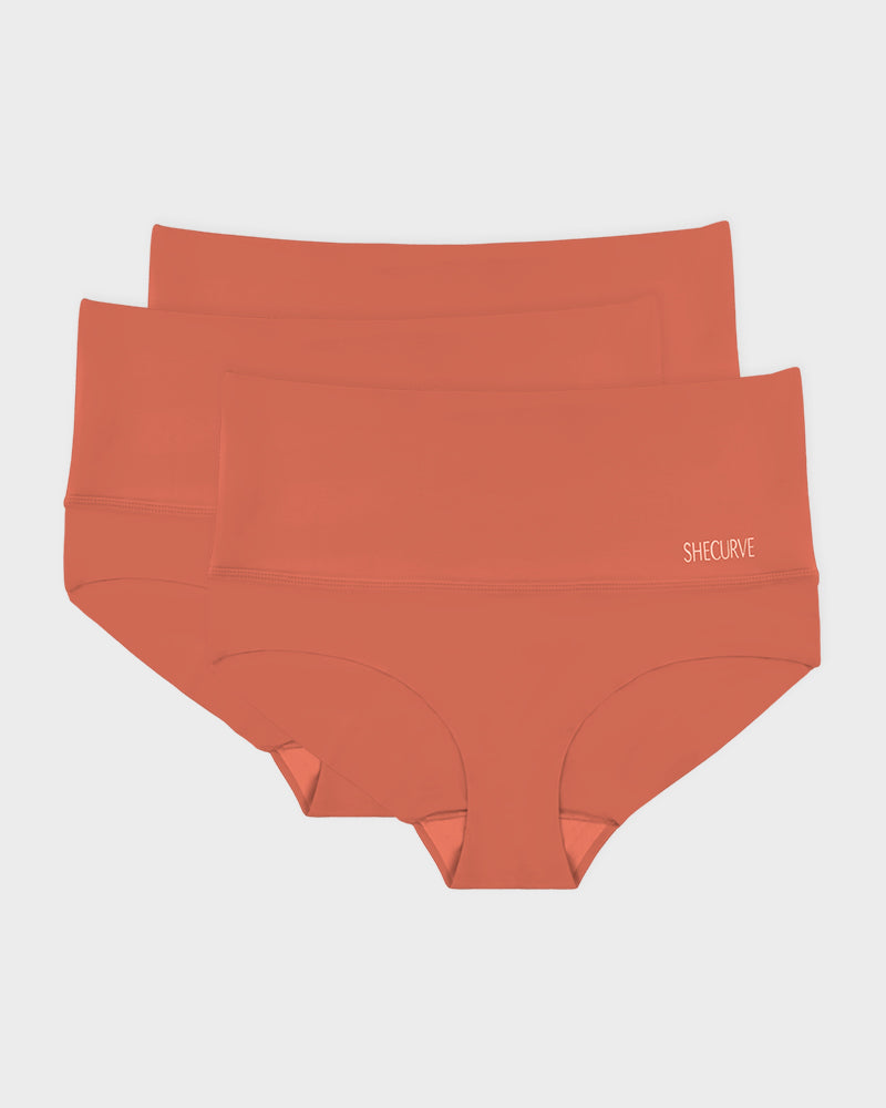 3-Pack High Waisted Tummy Control Briefs SheCurve