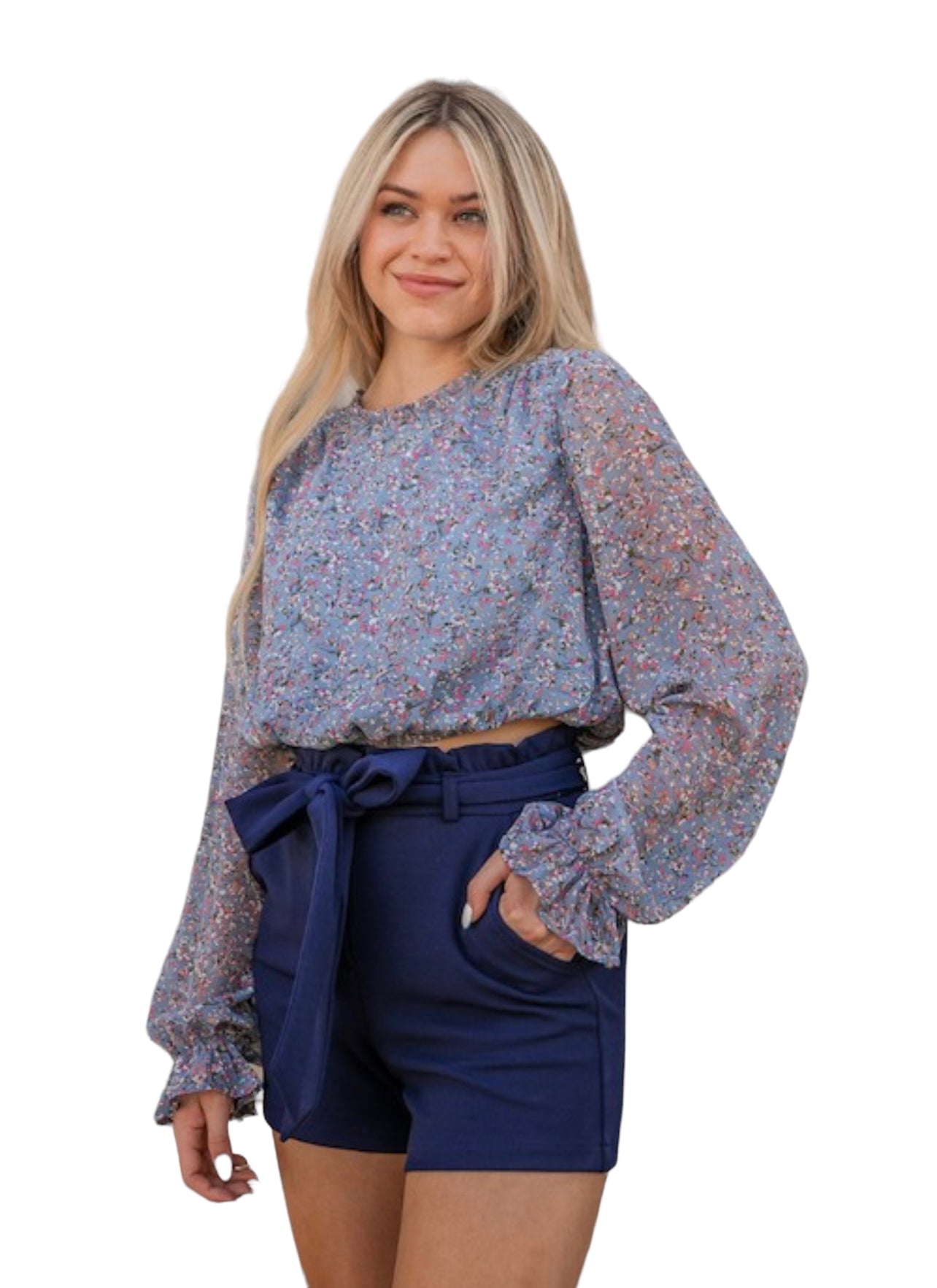 Chiffon Top Bella Moda Latina