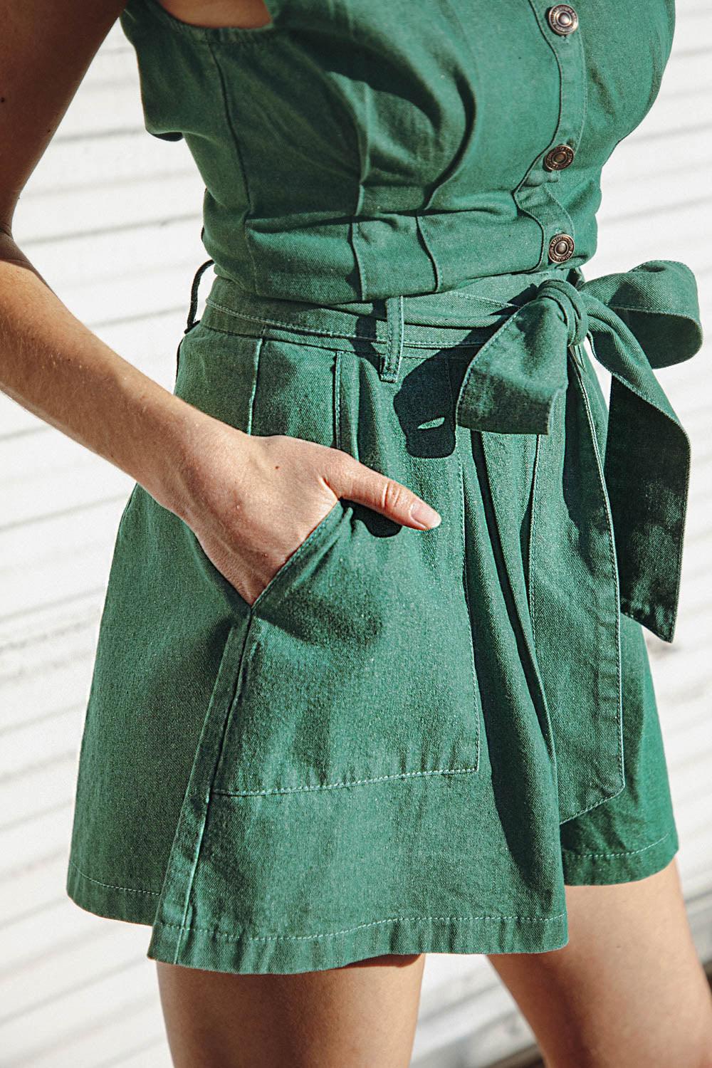 CLEAN SLATE DENIM SHORTS Flying Tomato