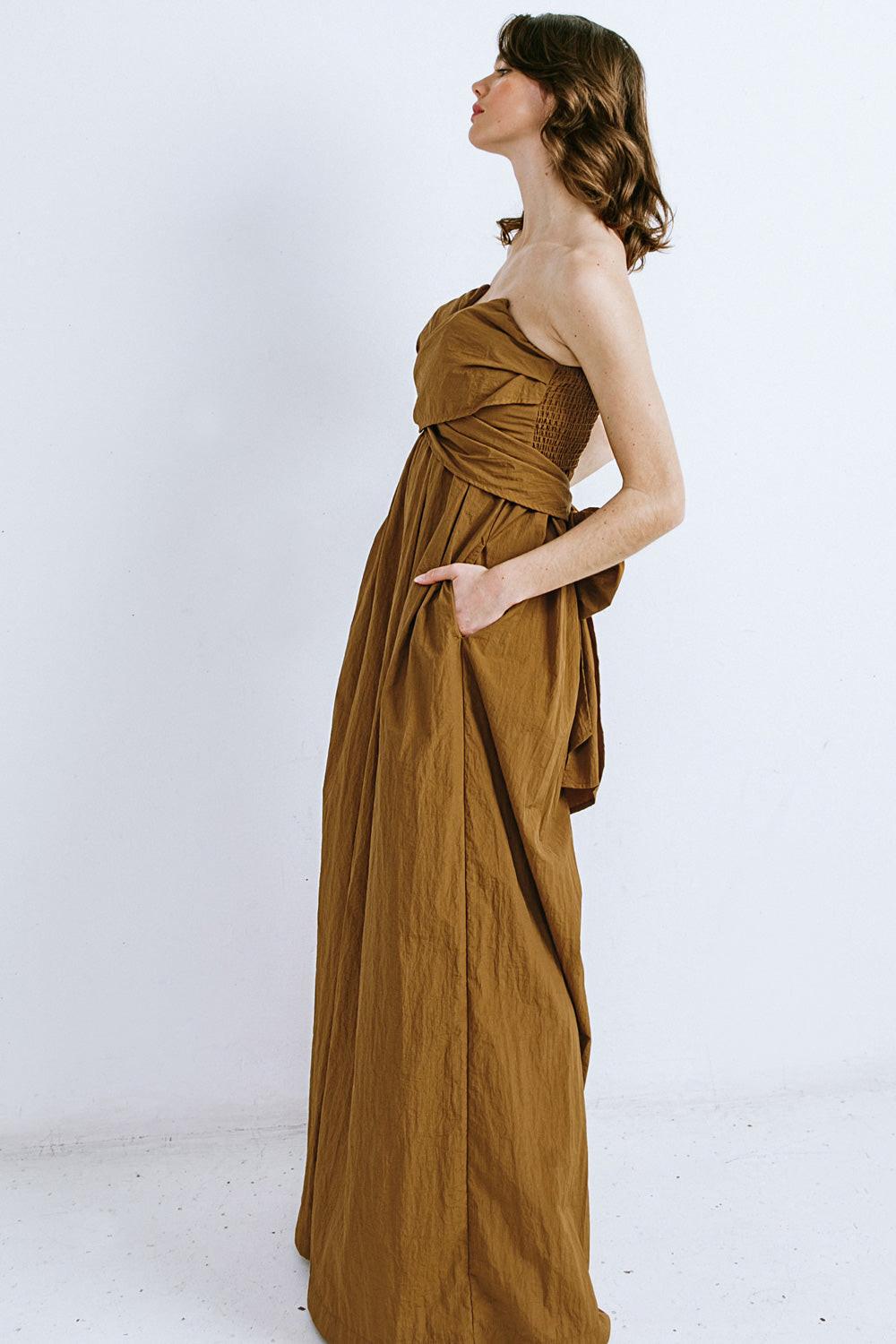 THINK ABOUT ME WOVEN JUMPSUIT Flying Tomato