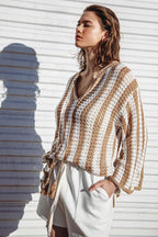 SOMETHING TO SAY KNIT TOP Flying Tomato