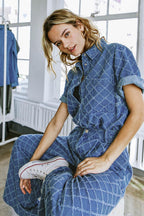 IT'S A SECRET DENIM TOP Flying Tomato