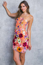 IN MY SPACE WOVEN MINI DRESS Flying Tomato