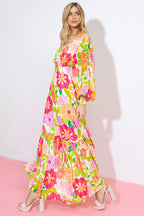 HEADING UPTOWN WOVEN MAXI DRESS Flying Tomato