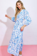 SPECTACULAR MAGIC WOVEN EYELET MIDI DRESS Flying Tomato