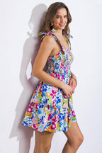 WITHOUT FAIL WOVEN MINI DRESS Flying Tomato