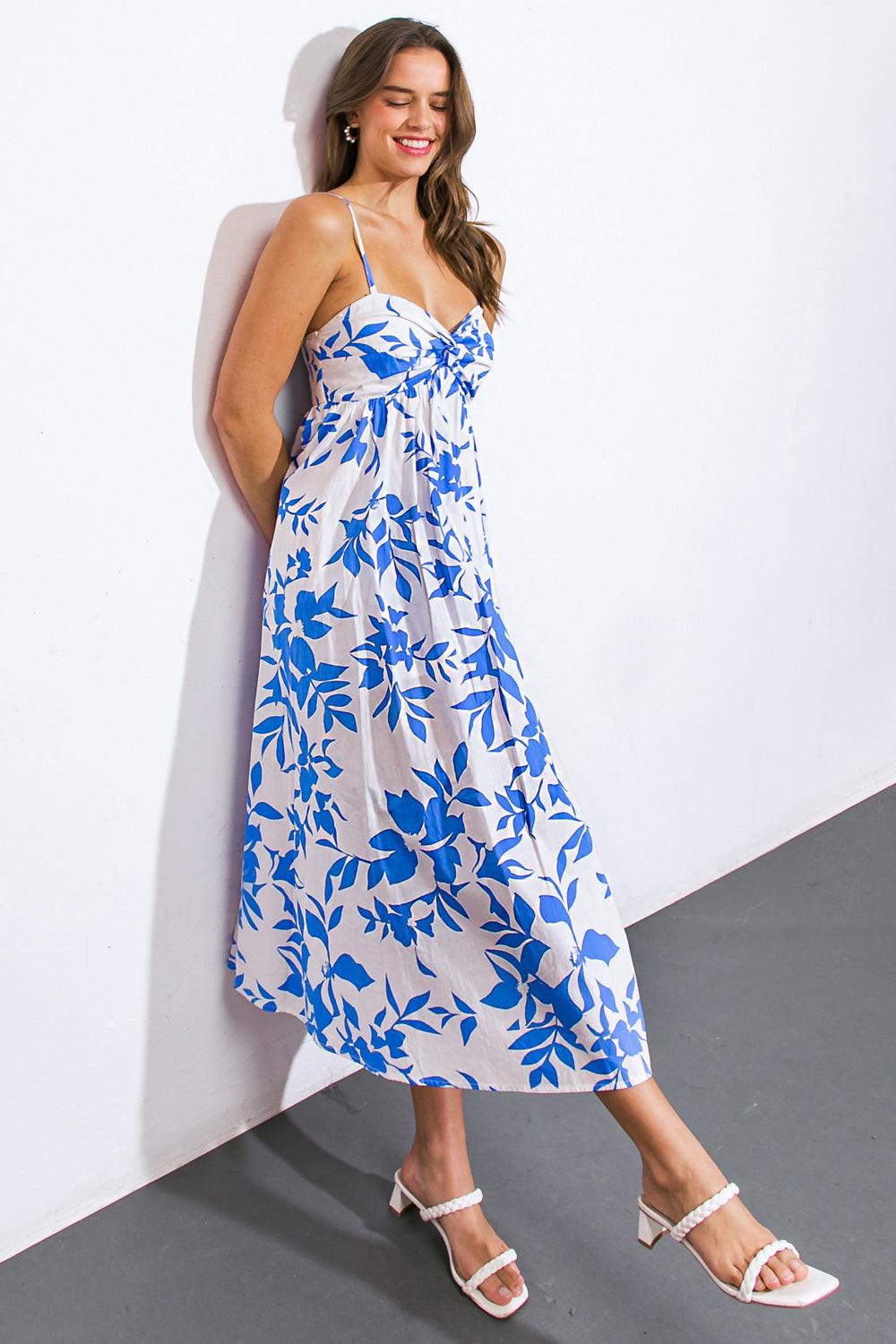 ACTIVE HIBERNATION WOVEN MIDI DRESS Flying Tomato