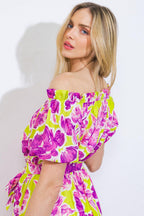 I'M IN CHARGE WOVEN MIDI DRESS Flying Tomato