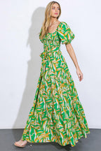 NEVER ENDING DAYS WOVEN MAXI DRESS Flying Tomato