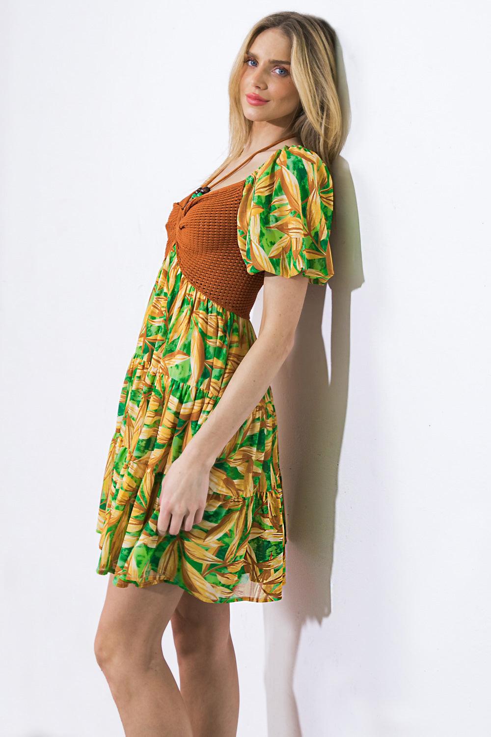 BEACH BUM GIRL'S MINI DRESS Flying Tomato