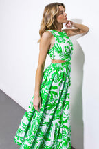 LIVE YOUR TRUTH WOVEN MIDI DRESS Flying Tomato