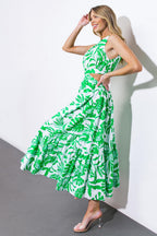 LIVE YOUR TRUTH WOVEN MIDI DRESS Flying Tomato