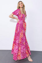 A LEAP OF FAITH WOVEN MAXI DRESS Flying Tomato