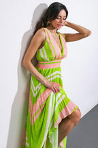 A QUICK TRIP WOVEN MAXI DRESS Flying Tomato