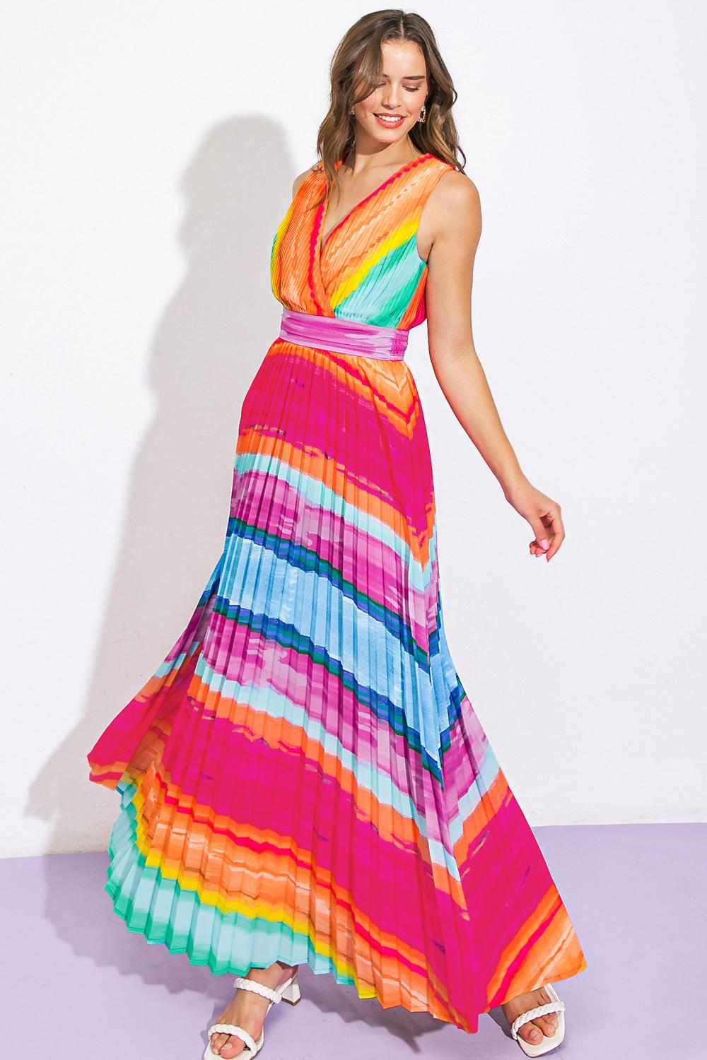 SHORE VACAYS WOVEN MAXI DRESSS Flying Tomato