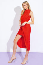 VINEYARD DAYS WOVEN MIDI DRESS Flying Tomato