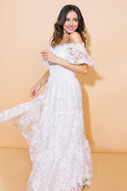 LOVE IN YOUR EYES WOVEN MIDI DRESS Flying Tomato