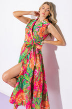 EVERYDAY DREAMS WOVEN MIDI DRESS Flying Tomato