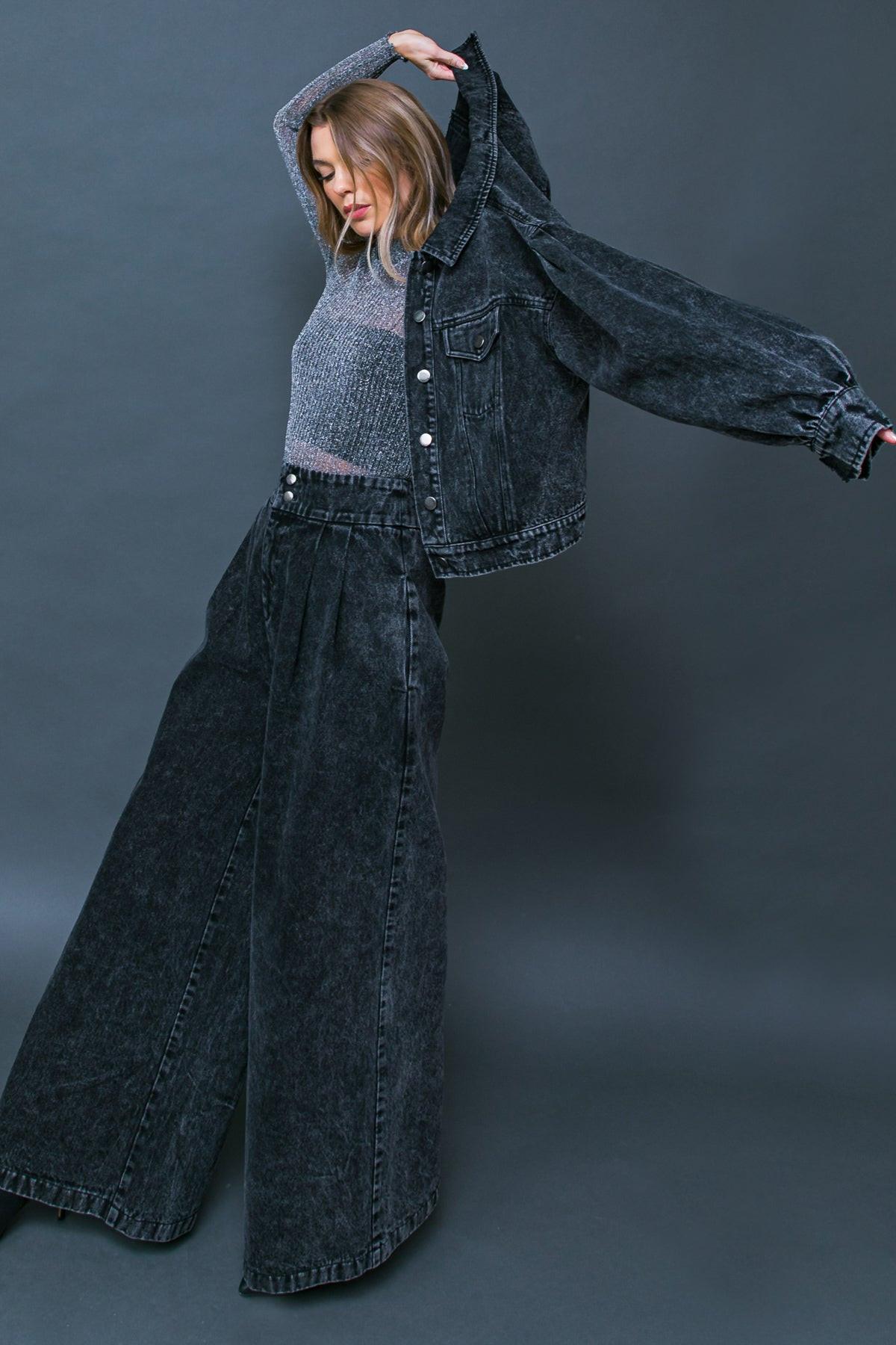 SEE YOU GO DENIM JACKET Flying Tomato