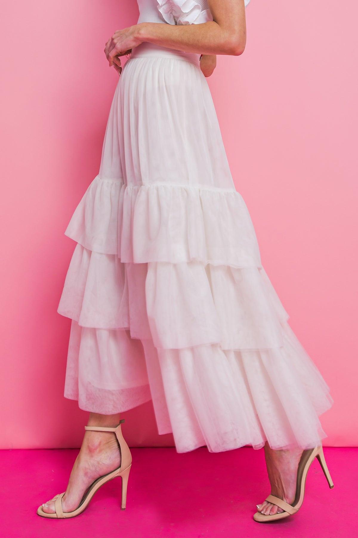 CHIC PURPOSE TULLE SKIRT Flying Tomato