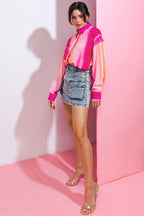 DREAMCATCHER WASHED DENIM SKIRT Flying Tomato