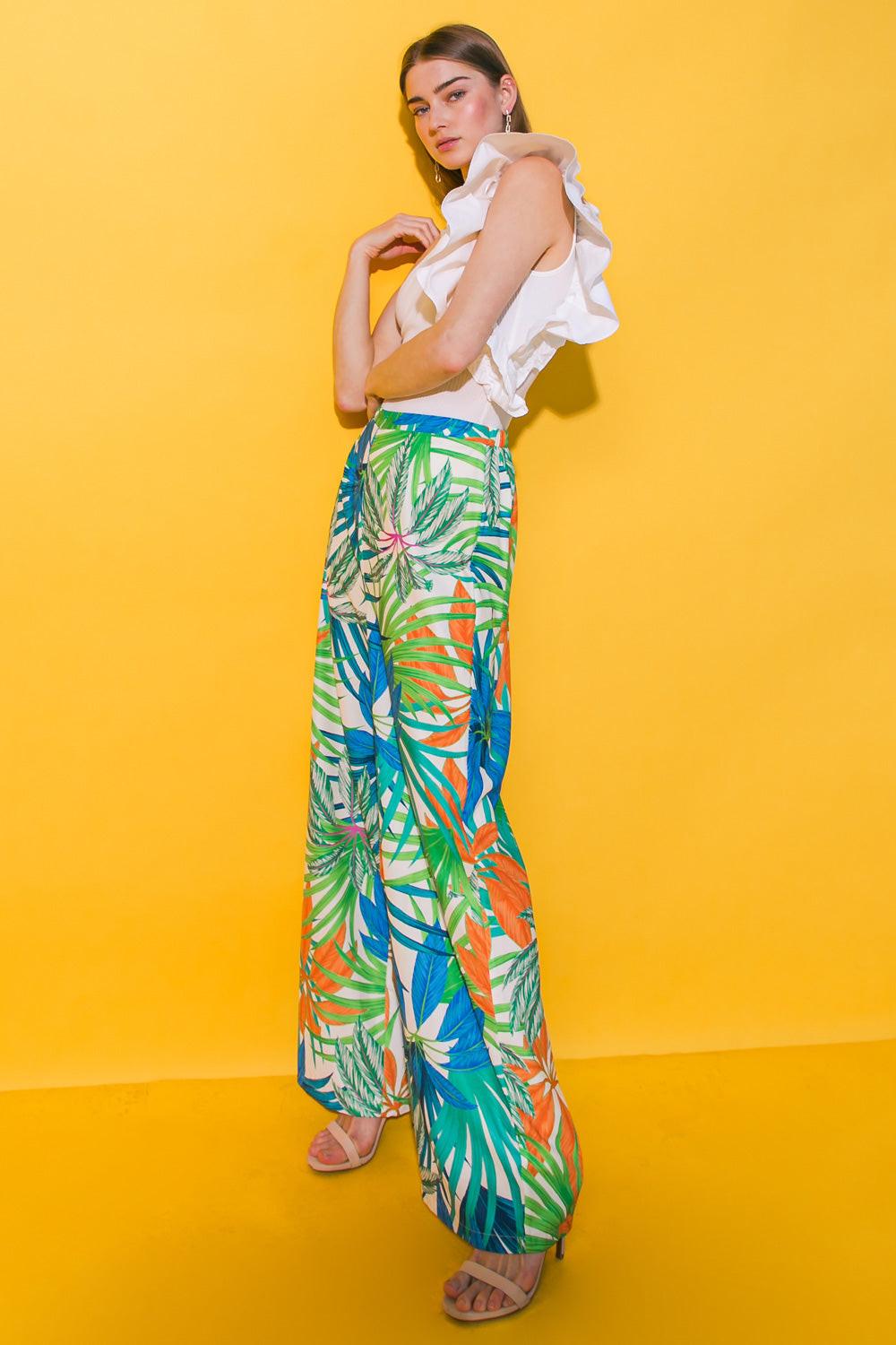PRETTY ON POINT WOVEN PANTS Flying Tomato
