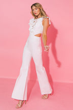 ON THE WAY-OUT DENIM JUMPSUIT Flying Tomato