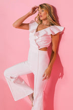 ON THE WAY-OUT DENIM JUMPSUIT Flying Tomato