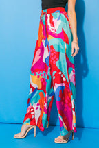CANCUN GETAWAY SATIN PANTS Flying Tomato
