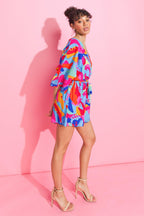 CHARMING INSPIRATION WOVEN ROMPER Flying Tomato