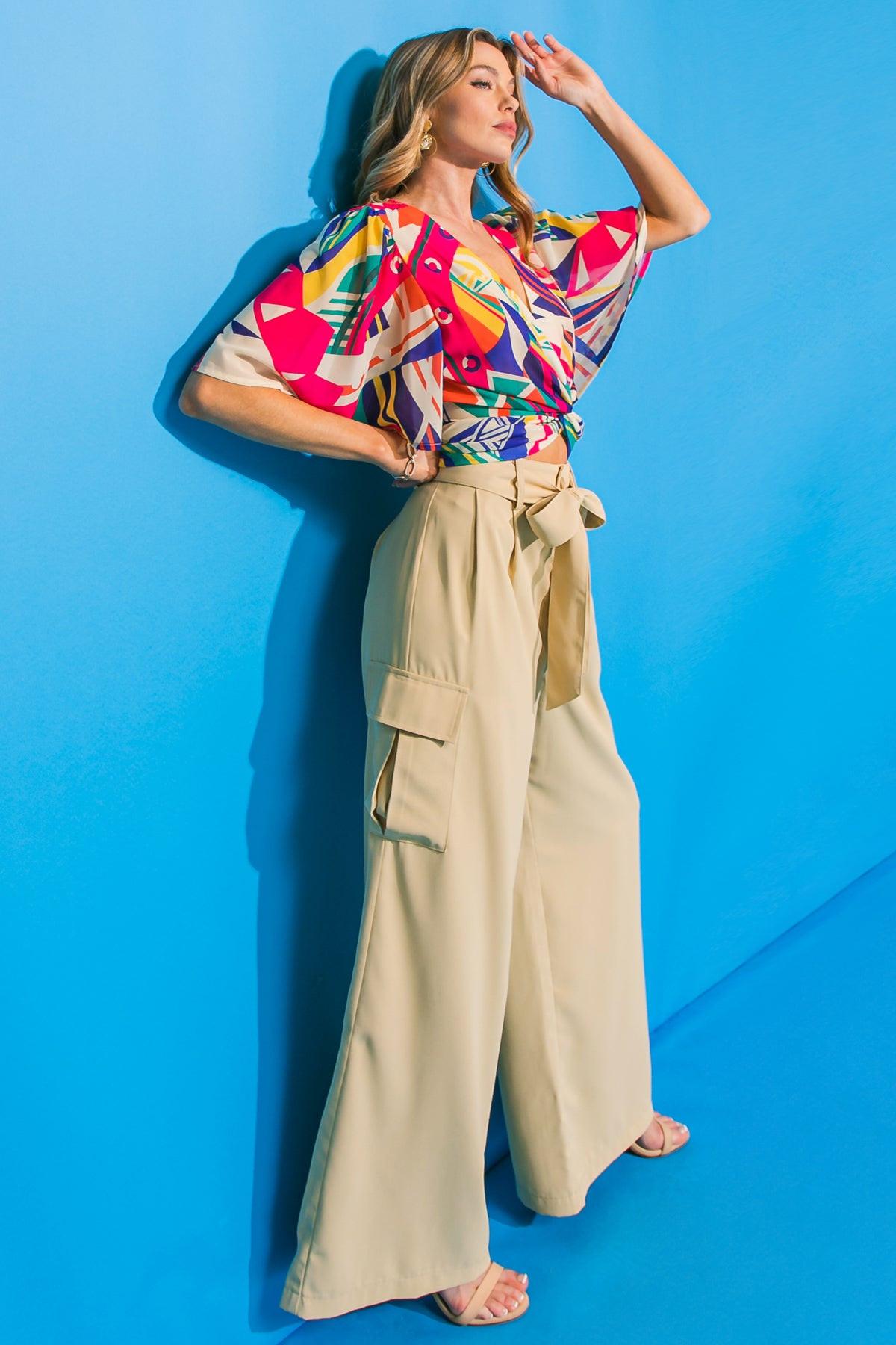 A GOOD WOMAN WOVEN PANTS Flying Tomato