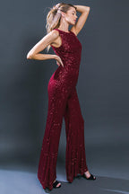 DIVINE WANDERINGS SEQUIN JUMPSUIT Flying Tomato
