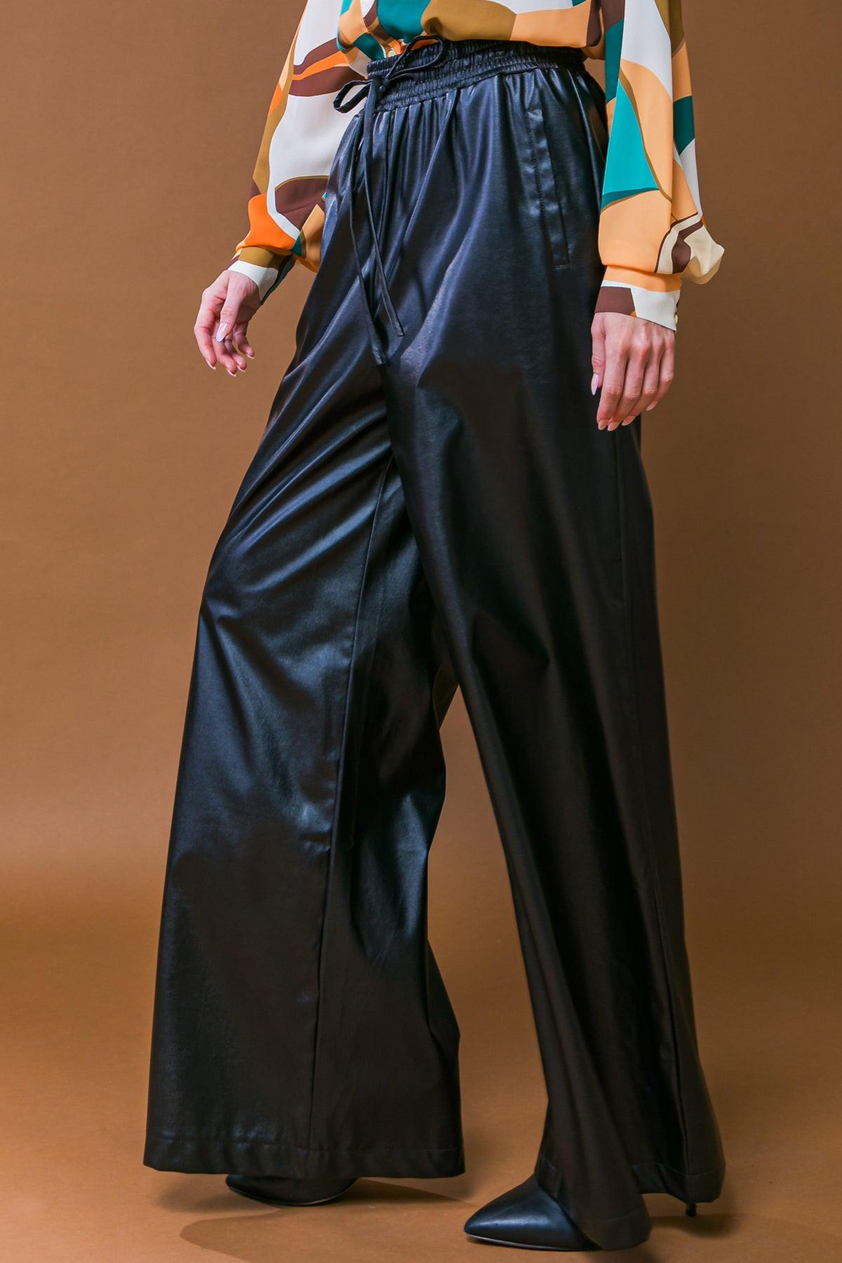 ICONIC REPUTATION LEATHER PANTS Flying Tomato