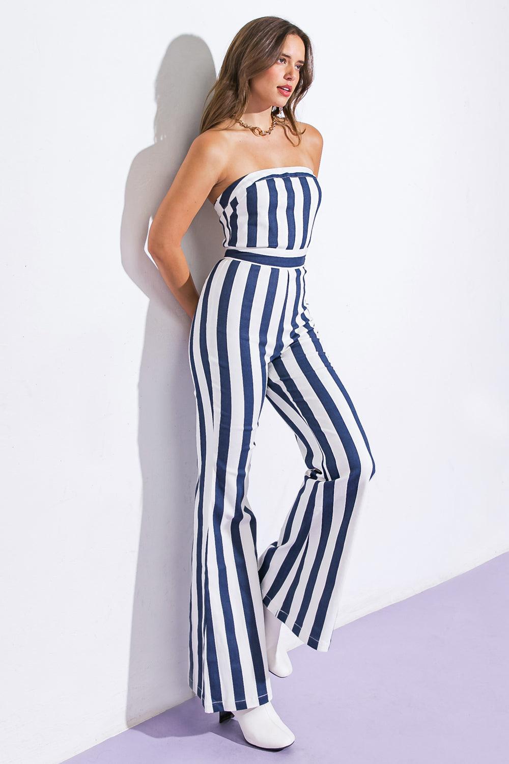 GRACEFUL APPEARANCE TWILL JUMPSUIT Flying Tomato