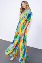 SPIRIT OF NOEL WOVEN JUMPSUIT Flying Tomato
