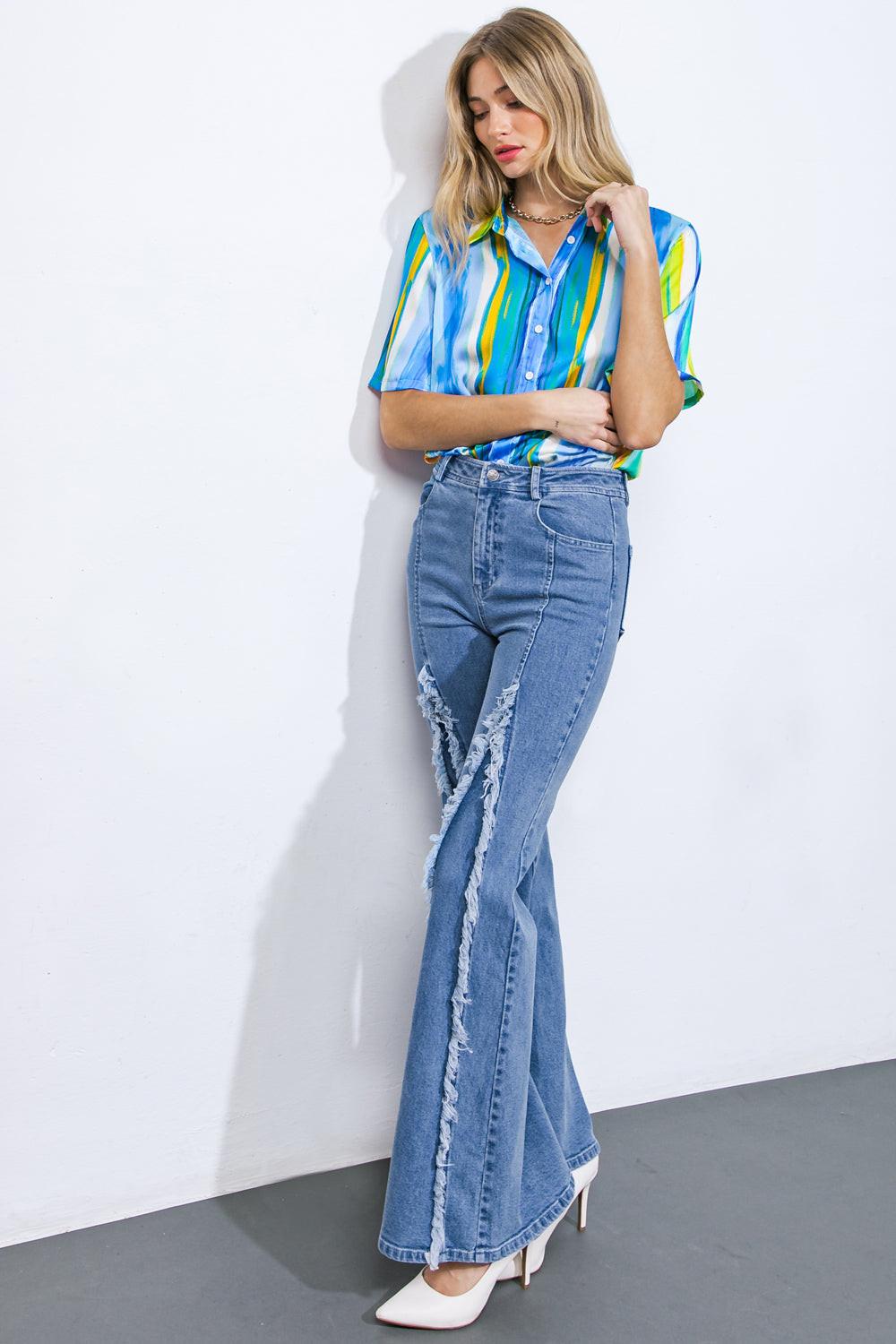 UNDER THE TUSCAN SUN DENIM PANTS Flying Tomato