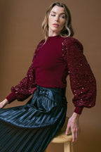 FEELING THE FUN SWEATER TOP Flying Tomato