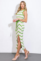 WHEN YOU'RE READY SWEATER MIDI DRESS Flying Tomato