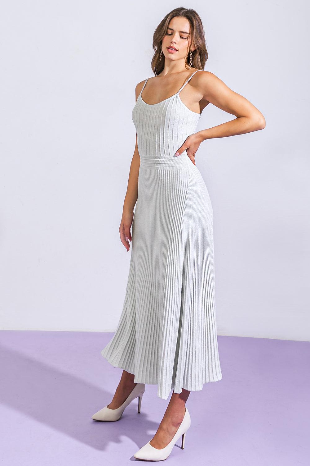 GONE IN A BLINK KNIT DRESS Flying Tomato