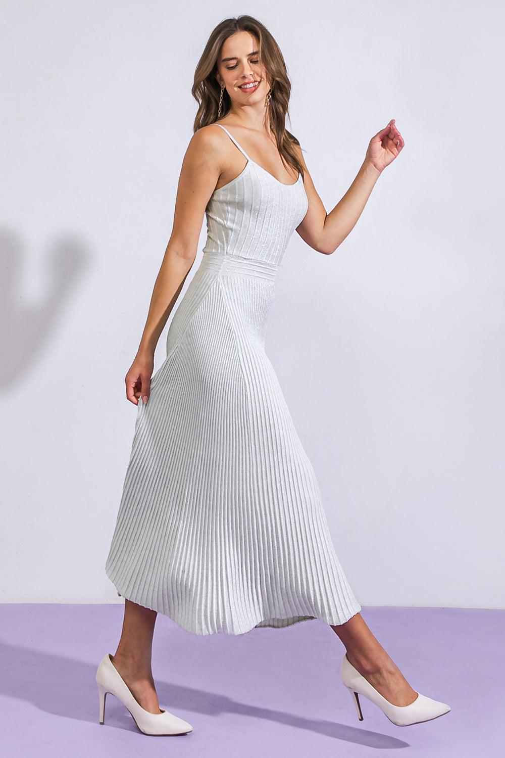 GONE IN A BLINK KNIT DRESS Flying Tomato